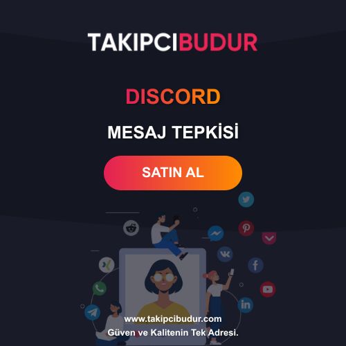 Discord Mesaj Tepkisi Satın Al