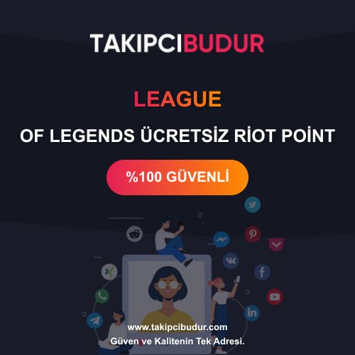 League of Legends Ücretsiz Riot Point - %100 Şifresiz ve Hilesiz 2024